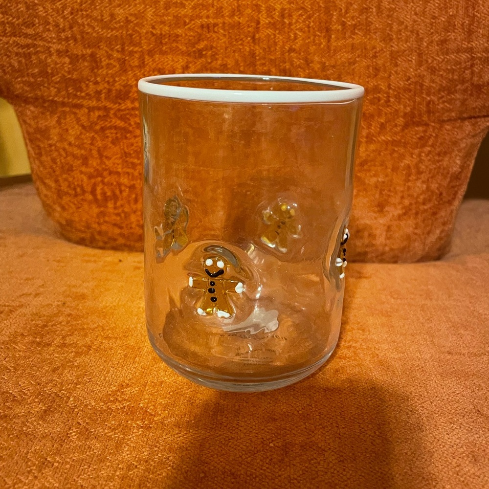 Anthropologie Gingerbread Glass